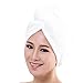 Ularmo® Magic Microfiber Bath Towel Hair Dry Hat Cap Quick Drying Lady Bath Tool (White)