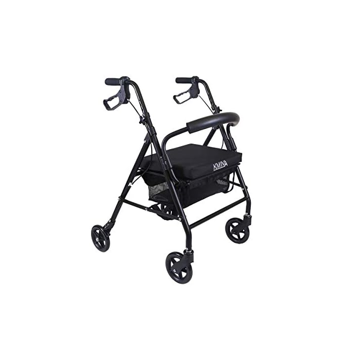 Buy KMINA Rollators 4 Wheels with Seat, Rollators Lightweight Folding