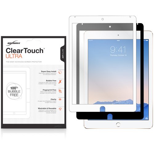 BoxWave ClearTouch Ultra Antireflexionsfolie für Apple iPad Air 2 Blendfreie Premium Displayschutzfolie – 100% Einfache,, Bubble Free Installation – installiert in Sekunden. – Rahmen Grenze, matt, Anti-Fingerprint, blendfreie Displayschutzfolie für Apple iPad Air 2 (weiß)