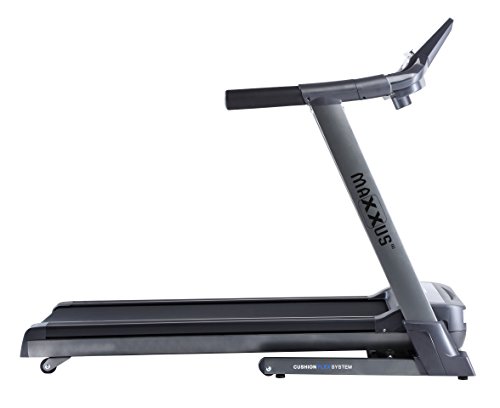 MAXXUS® 6.4 LAUFBAND, 18km/h – mit 5 Jahren Garantie, 3 Pulsprogramme, Motorische Steigungsverstellung, 18km/h, große, klappbare Lauffläche mit 1.400x500mm! - 5