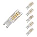 Produktbild G9 LED Lampen 5er Pack, warmweiß, 5W als Ersatz für 30W Halogen Lampen,2800-3200K, AC 200-240V