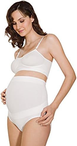 RelaxMaternity 5101 (White, L) Milk fibre over the bump maternity knickers