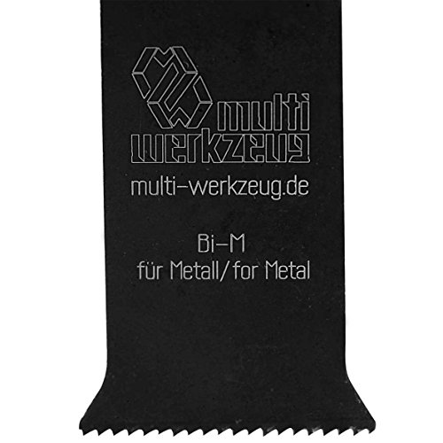 MW multi werkzeug® 10 Stück Bi-M Universal Multitool Sägeblätter 28mm für Metall passend für AEG, Black&Decker, Bosch, Einhell, Fein Multimaster, Makita, Topcraft, Worx Multifunktionswerkzeuge - 3