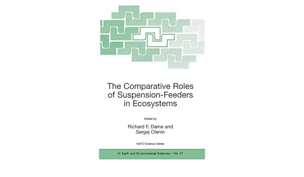 Buy The Comparative Roles Of Suspension Feeders In Ecosystems