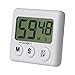 Produktbild Qootec Küchentimer,Digitale Zeitschaltuhr für die Küche,Großes LCD-Display,Lauter Alarm,Magnetische Rückseite,Memoryfunktion, Countdown und Zählung,Multifunktion,Kochen,Training,etc EU002 ...