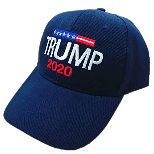 Sumyer Maga Trump Hat, Donald Trump Cap, Keep American Great Trump 2020 Hat Wristband (Blue)