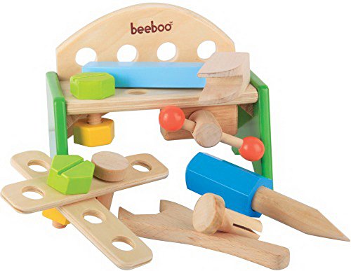 Preisvergleich Produktbild The Toy Company Beeboo Werkbank, 11-teilig