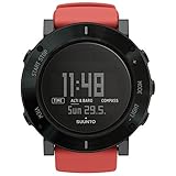Suunto Damen Core Outdoor-Uhr für alle Höhenlagen, Höhenmesser, Barometer, Wetterfunktionen, Stabiles Verbundgehäuse mit Edelstahl-Lünette, koralle, Wasserfest (30 m), SS020692000