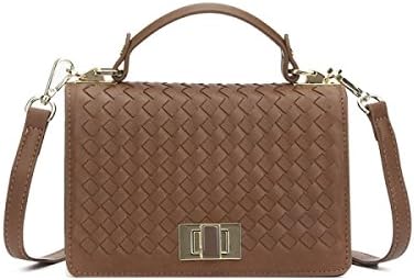 Women's Shoulder Bag Messenger Bag Bag Handbag Small Square Bag,Sandcolor-OneSize