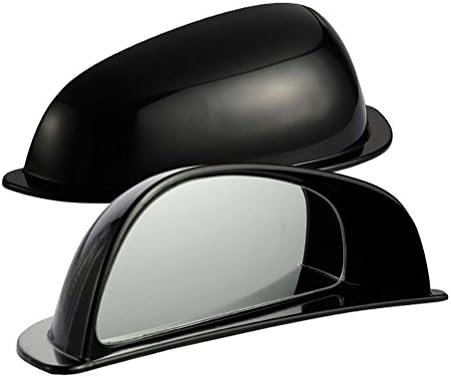 Sheiy Blind Spot Mirror,Adjustable lens Car rear seat rearview mirror Back Row Mirror , Black