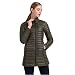 Produktbild iHAIPI - Armee-Grün Daunenjacke Damen Herbst Winter Light Bomber Jacket MantelDaunenjacke Mit Slim Fit Steppjacke Übergangsjacke Stehkragen Größe S-4XL (M, Armee-Grün)