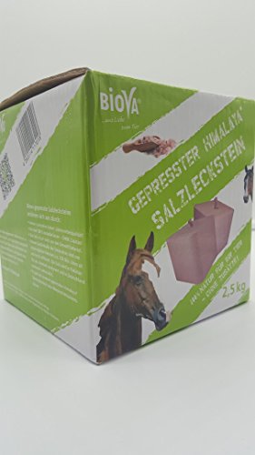 Gepresster Biova Salzlecksteine ca 2,5kg - 2