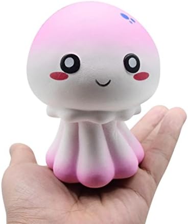 Squeeze Toys, TUDUZ Funny Creative New Colour Octopus Scented Squishy Slow Rising Squeeze Toy Collection Cure Gift For Stress And Anxiety Relief, Adhd, Autism, Edc Toys For Kids &amp; Adults (pink)