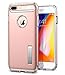 Produktbild Spigen 043CS20311 Slim Armor Kompatibel mit iPhone 8 Plus / 7 Plus Hülle, Doppelte Schutzschicht mit Integrierten Kickstand Case Rose Gold