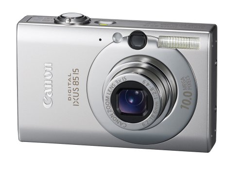 Canon Digital IXUS 85 IS Digitalkamera (10 Megapixel, 3-fach opt. Zoom, 6,4 cm (2,5 Zoll) Display, Bildstabilisator) silber Canon Digital IXUS 85 IS Digitalkamera (10 Megapixel, 3-fach opt. Zoom, 6,4 cm (2,5 Zoll) Display, Bildstabilisator) silber Bilder