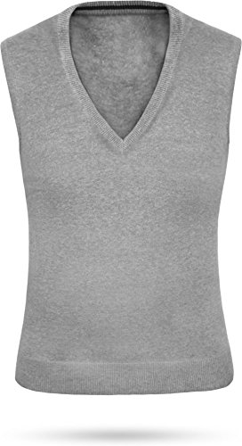 James /& Nicholson Klassischer Damen-Baumwoll-Pullunder im digatex-package