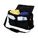 Yodo Stylish Mummy Messenger Nappy Changing Diaper Bag with Baby Changing Mat ,Black