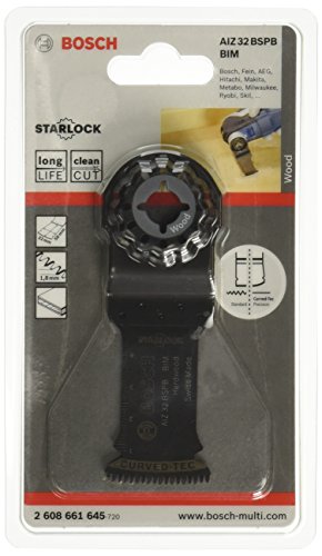 Bosch Pro Tauchsägeblatt Hartholz für Multifunktionswerkzeuge Starlock (AIZ 32 BSPB)