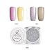 Shinerlac MERMAID Effect Glitter Nail Art Powder Dust Magic Glimmer (Mermaid Holo Silver)
