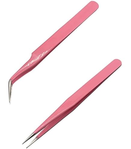 Pinzette Per Scrapbooking In Acciaio Inox - 2 Pezzi (Dritte E A Gomito), Per Adesivi E Lavori Di Precisione - Foto 7