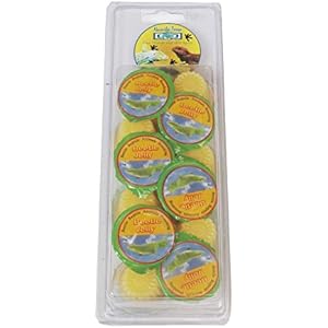 Namiba Terra 70104 Vorteilspack, 12 Stück Jungle Shop Herbivorep, Frucht Jelly Banane, für Reptilien, 16 g pro Stück