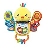 Suave pajarito de peluche con voz, luces y música