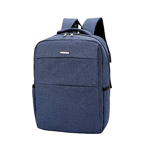 Preisvergleich Produktbild mdsqwl Städtische Urlaubsreisen Rucksack mit großer Kapazität Laptop - Rucksack Schüler der Mittelstufe Mann Frau Rucksack , blau