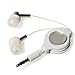 Price comparison product image Adjustable In-Ear Earpiece Earphone Headset For Mp3 Player Retractable Mini