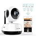 Produktbild WiFi Kamera 1080P Indoor, KinCam Full HD Überwachungskamera WLAN Wireless Haustier Kamera mit Bewegungserkennung Nachtsicht 360 Grad Panorama unterstützt IOS und Android