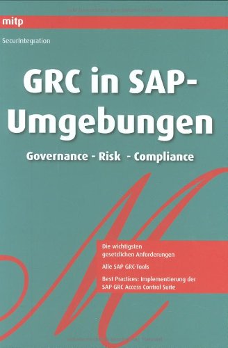 Download GRC in SAP-Umgebungen: Governance, Risk, Compliance