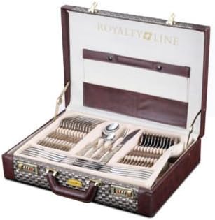 72 pcs. Silver or gold cutlery set cutlery dinner set stainless steel case
