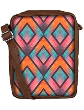 Snoogg , Damen Umhängetasche mehrfarbig multi