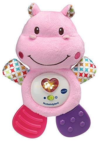 Preisvergleich Produktbild Vtech 80-502554 Nuckelnilpferd pink Babyspielzeug, Mehrfarbig