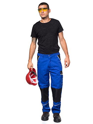 TMG® – Herren Bundhose/Cargohose für Mechaniker/Klempner – strapazierfähig – Royalblau - 4