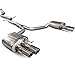 Produktbild SAUS073 - Scorpion Car Exhaust Cat-Back System (Non-Resonated) Quad Daytona - Audi A5 B8 2.0 TFSI 2012 - Current