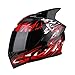 Price comparison product image Adult Flip Up Motorcycle Helmet Racing Modular Dual Lens Motocross Helmet Anti Fog Anti Collision Mountain Road Motorbike Safety Caps Seasons Universal