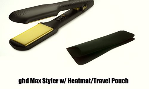 ghd Hair Straighteners Wide Plate / vGold Max Includes Heatmat/Travel Pouch - 100% Genuine/Authentic - 2 Year Warranty