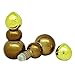 2 x 15 ml Golden Cap Perfume Roller Ball Bottles Aromatherapy Empty Clear Glass Roll On Attar Bottles Essential Oils