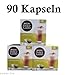 Produktbild Krups DeLonghi Nescafe Dolce Gusto 90 Kapseln Cappuccino 3er Pack