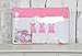 My Little Rabbit Collection 100% Cotton Embroidered Cot Bed Bumper