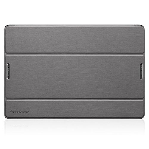 Lenovo Ultra Slim Schützhülle für Lenovo A10-70 Tablet (10,1 Zoll) mit Standfunktion und automatisiertem Wake-up inkl. Displayschutzfolie silber