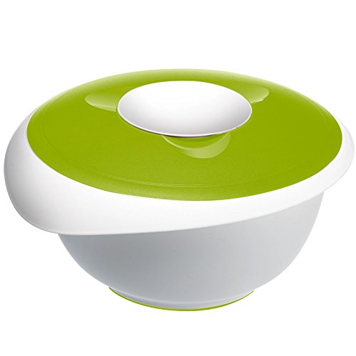 Westmark - Recipiente para Mezclar (3,5 l, Tapa de 2 Piezas), Color Verde y Blanco