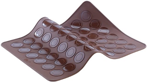 Rosenstein & Söhne Silikon-Backmatte für Macarons