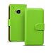 Produktbild HTC One M9 Bookstyle Hülle, Conie Mobile PU Leder Schutzhülle Handytasche Bookcase Tasche Premium Klapphülle in Grün