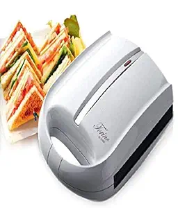 Grofly Sandwich Maker and Sandwich Toaster - 4 Slice Toasties Maker with Non-Stick Removable Plates - 1400W