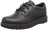  Skechers Gravlen, Zapatos de Cordones Oxford para Niños, Negro (Black BBK), 28 EU