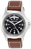 Tipo de movimiento: Mecánico Hamilton Reloj Analogico para Hombre de Cuarzo con Correa en Cuero H64451533
