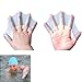 Produktbild Mofun 1 Paar Silikon Schwimmhandschuhe Swim Glove Handpaddels Schwimmhäute für Finger L
