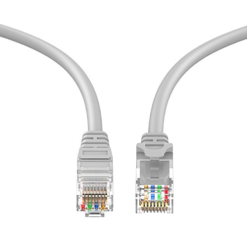 Ethernet Kabel, Rankie 7m RJ45 Cat 5e Ethernet-Netzwerkkabel Patch (Grau) – R1310C - 5