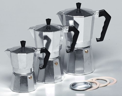 Nova MOTYKA 3 Tassen Espressokocher alu Nova MOTYKA 3 Tassen Espressokocher alu Bilder